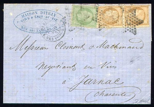 Rare lettre paris pour - lettre,
