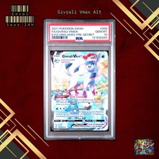 ?? GIVRALI VMAX ALTERNATIVE PSA 10 - EVOLUTION CELESTE 209/203 FR Pokemon ??