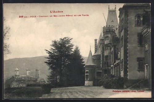 Cpa foix château de - foix,,