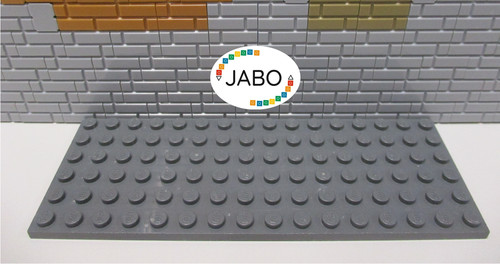 Lego 3027 plaque 6x16 - c17, )