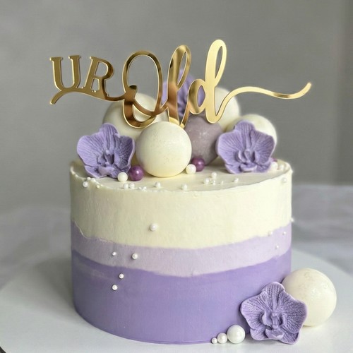 Acrylique gâteau breloque - gâteau,