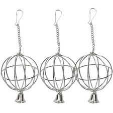 3 pièces petits animaux lapin cochon d'Inde boule de friandise au foin avec...