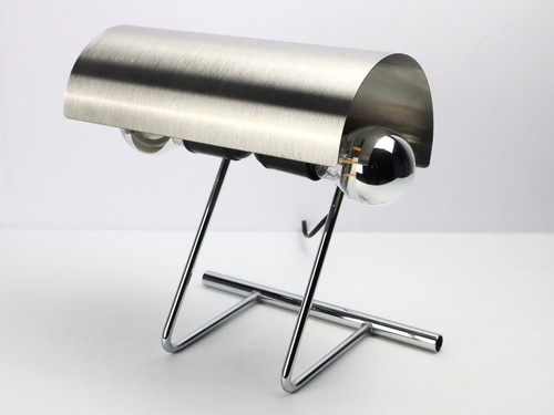 Lampe inox 1970 style - lampe,