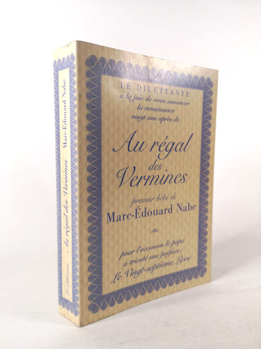Marc édouard nabe - nabe, rÉgal