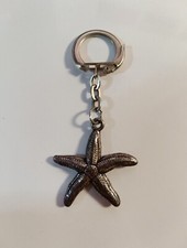 Porte-Clés / Key Ring Clé FRANCE VINTAGE Rare Ancien ÉTOILE DE MER