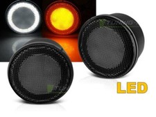 Paire clignotant avant Jeep Wrangler JK 2007 a 2018 Led Fume