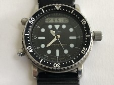 Authentique MONTRE SEIKO modèle DIVERS 150M QUARTZ vintage fonctionne