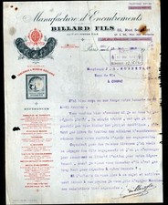 PARIS (XX° / XVIII°) USINE ENCADREMENTS / TABLEAU-MIROIR "PISTER / BILLARD Fils"