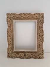 Cadre ancien Montparnasse en bois sculpté tableau antique frame
