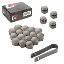 20X Jantes Boulon Hexagonal 17 Mm Antivol Gris Pour Subaru