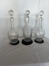 Anciennes carafes cristal - 3, en