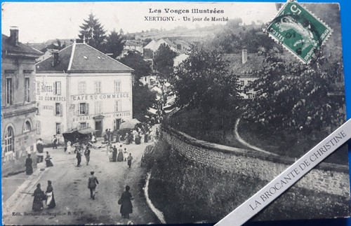 Cpa xertigny jour de - , un