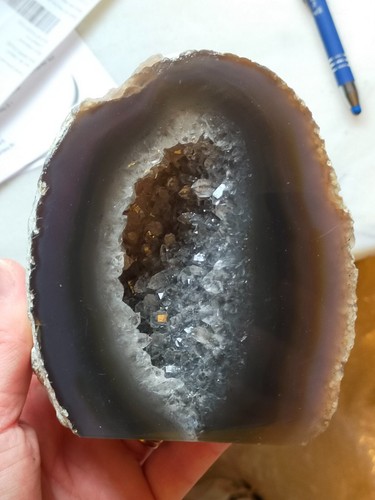 Jolie agate géode quartz - quartz, de