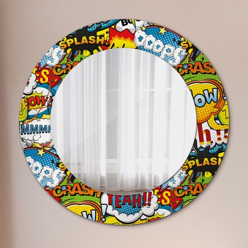 Miroir impression sur verre - impression,