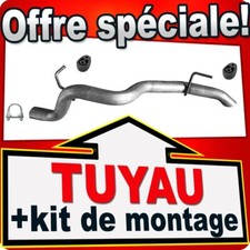 Tuyau Arriere pour Jeep Cherokee 2.5, 2.8 et 3.7 4x4 échappement