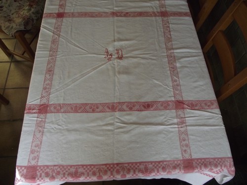 Linge ancien nappe - 😍linge,