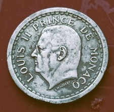 Monaco - Louis II  2 Francs