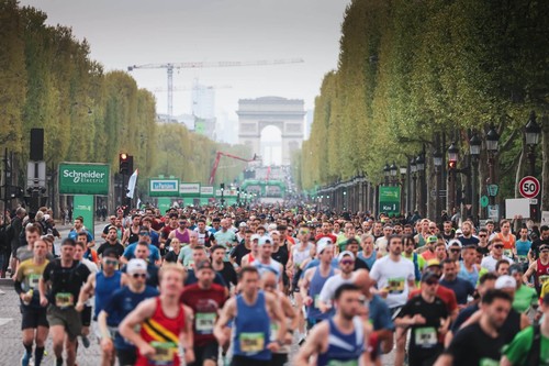 Dossard marathon paris 2026 - de,