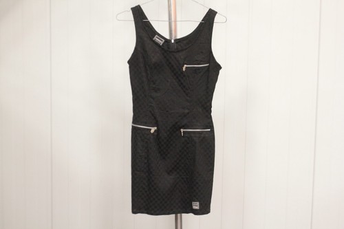 Versace robe damier vintage - robe, à