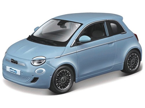 Fiat 500 bleu - e, 1/24