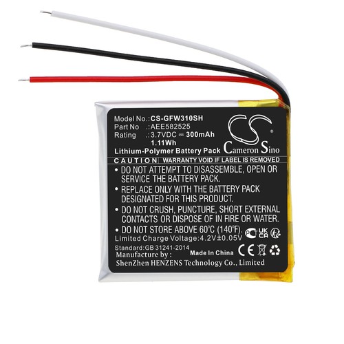 Batterie 300mah type aee582525 - batterie,