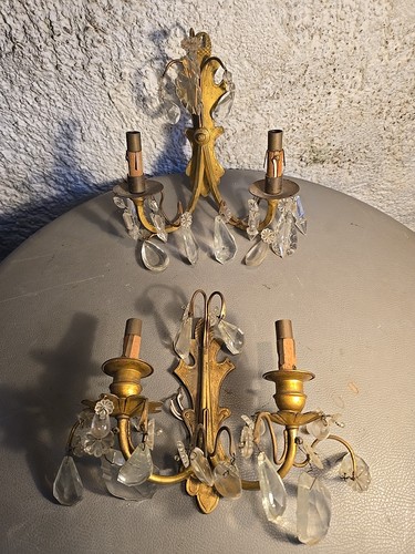 Paire appliques pampilles - appliques,