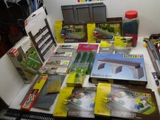 1/87 HO LOT FLOCAGE ACCESSOIRES MAQUETTES FALLER NOCH BUSCH