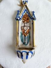 Bénitier faience de Martres Tolosane  Sud Ouest 19ème