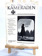 Ancien Livre Militaire Allemand post ww2 ALTE KAMERADEN janvier 1965
