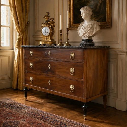Commode directoire acajou - commode, vers