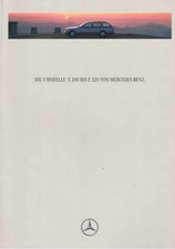 Catalogue Brochure Mercedes E
