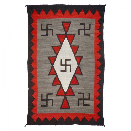 Tapis ancien deux - , collines