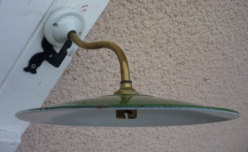 Lampe cour ferme cave col - lampe,