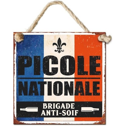 Plaque décorative picole - décorative,