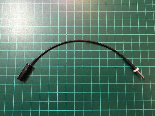 Adapter male female 20cm - male, to