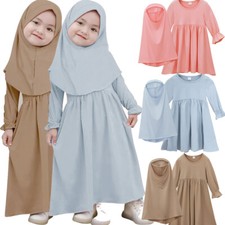 Dubai Girls Kids Hijab Abaya