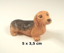 chien miniature en céramique ,collection, vitrine, hondje, dog   G-chiens-W2