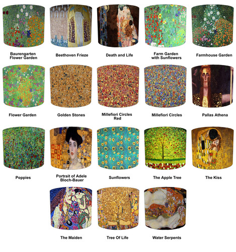 Gustav klimt art - gustav, abat-jour