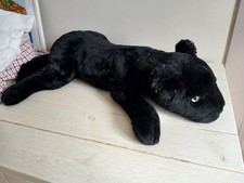 La pelucherie peluche Zélie la panthère 52 cm made in France