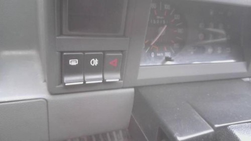 Bouton warning renault - bouton, de