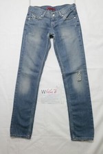 Levi's 558 Patty Anne Déchiré Usagé (Cod.W447) W27 L34 Jean Femme Taille Basse