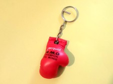 PORTE CLÉ GANT BOXE RENÉ JACQUOT CHAMPION DU MONDE 1989 RMO JEAN CLAUDE BOUTTIER