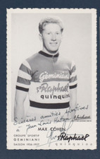 CYCLISME carte cycliste MAX