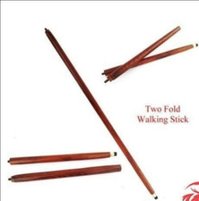 Bâton de canne de marche en bois de sheesham palissandre sans poignée style v...