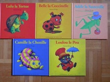 LOT DE 5 LIVRES.DROLES DE PETITES BETES.ANTOON KRINGS.