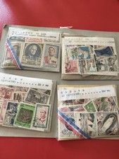 Lot ancien timbres monde vrac