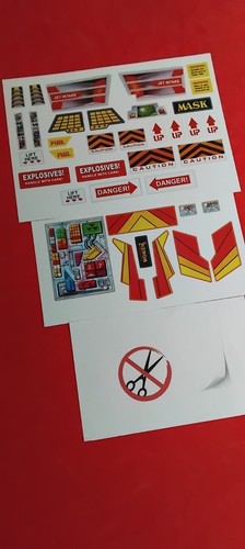 Stickers laser command s k - laser,