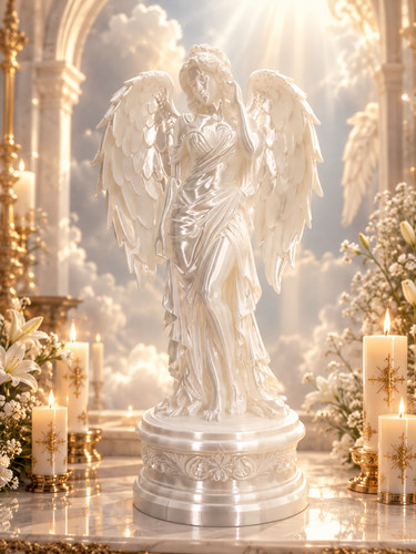 Statue ange décorative - statue, –