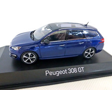 Peugeot 308 SW GT 2014, Bleu Métallique, 1:43 NOREV
