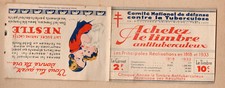 carnet timbres antituberculeux